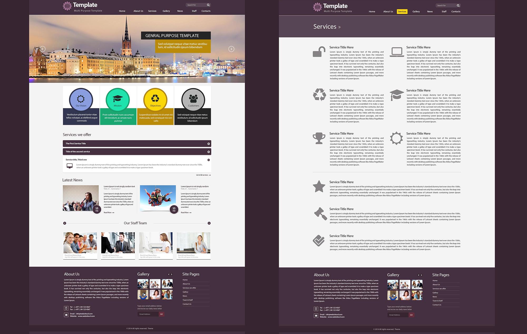 Travel and Tourism Template 
